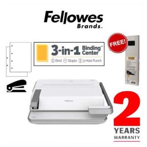 Fellowes Lyra™ 3-in-1 Binding Centre – Local Stock - 2 Year Carry-in Warranty