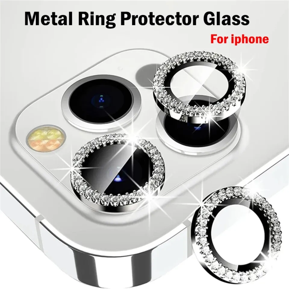 Eagle Eye Metal Ring Lens Film Cover For iPhone 15 Pro 14 Plus 13 Pro 11 12  Pro