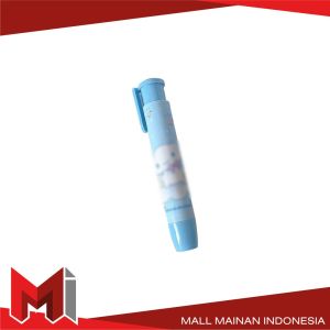 MallMainan-A76 Eraser Pen Penghapus Pensil Karakter Kartun Lucu / Penghapus Mekanik / Cute Pencil Mechanical Eraser Retractable / Penghapus Bentuk Lipstick Import