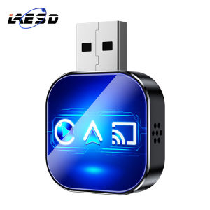 3-in-1 การสะท้อนหน้าจอ + แอนดรอยด์ Auto+Carplay กล่องไร้สาย ตัวเครื่องโลหะน้ำหนักเบาเป็นพิเศษ - บลูทูธ 5.0