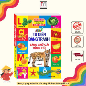 Sách - Từ điển bằng tranh - Bảng chữ cái tiếng việt (bìa cứng)