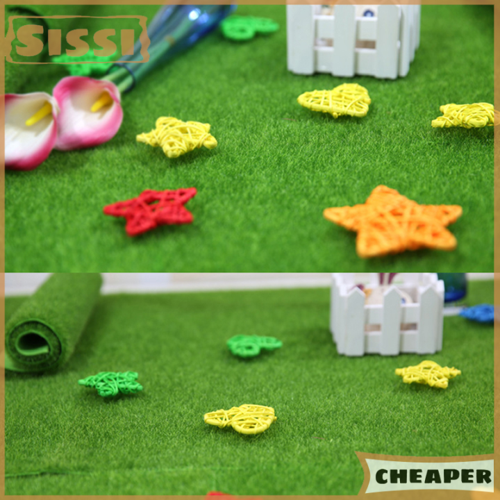 HO Scale 0.4m X 1m Synthetic Grass Mat – Realistic Model Railroad Turf, 1:87 Scale