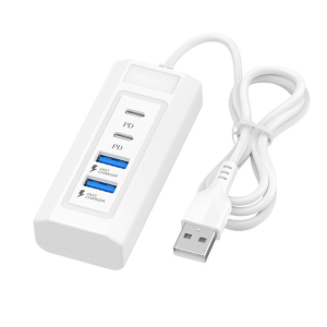 USB With 2 USB And 2 Type C Ports For Schools Dorms And Outdoor Activity