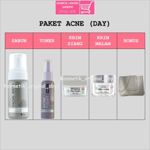 MS Glow Paket Acne Series (Gratis DTE Mini / Pouch Tas)