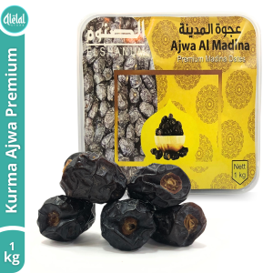 Kurma Ajwa Madinah 1kg - Azwa Premium - ALELAL STORE