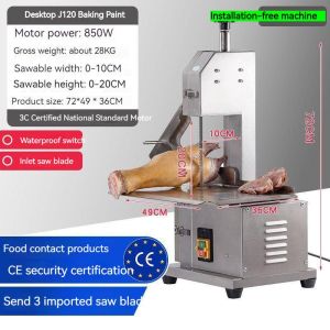 COD Bone saw machine commercial cutting bone electrical table -type cut beef steak pork frozen pork