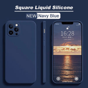 【SG Ready Stock】Original Liquid Silicone Phone Casing for iPhone 15/14/13/12/ Pro/Plus/Pro Max Matte With Camera Lens Protection Supports Wireless Charging