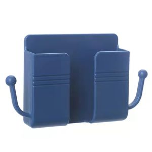 CH.new wall-mounted storage box multi-function remote control mobile phone charging storage box wall