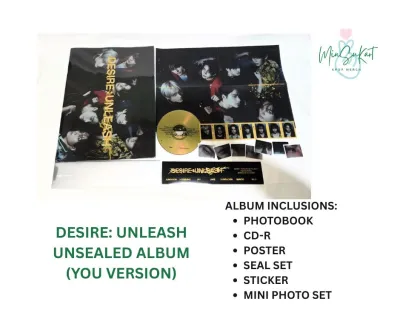 ENHYPEN DESIRE: UNLEASH (PHOTOBOOK VER.) UNSEALED ALBUM