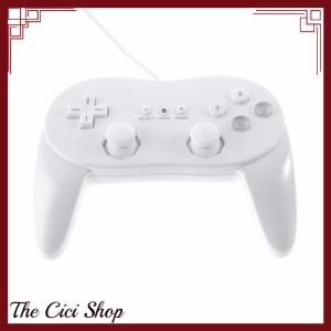 [The Cici Shop] ตัวควบคุมเกมแบบมีสายคลาสสิกใหม่จอยสติ๊กระยะไกลสำหรับ NS Wii second-generation