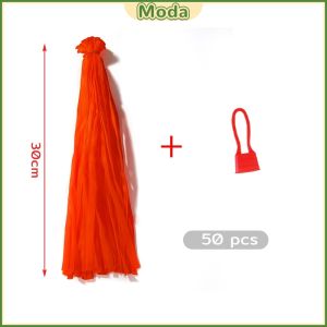 Moda 50pcs Mesh Storage Bags Egg Packaging Bag Reusable Net Bags Storage Fruits Seafood