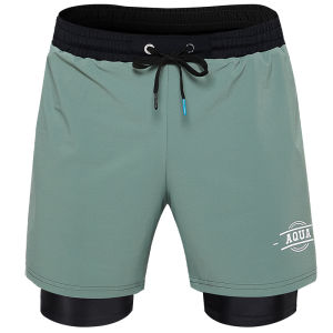 AquaPlay Mens Quick drying Breathable Trendy Brand Beach Pants Personalized Fashion Outdoor Swimming Sports Fitness