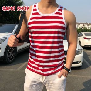 Áo Ba Lỗ HotTanktop Nam Đẹp Thời Trang Thể Thao Với Chất  Cotton 100% Co Giãn Mặt Đâu Cũng Chất