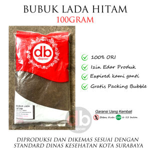 Black Pepper Crushed | Lada Hitam Bubuk