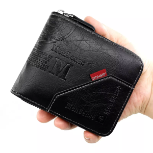 Top Quality MenBense PU Leather High Capacity Mens Wallet Gift D5515