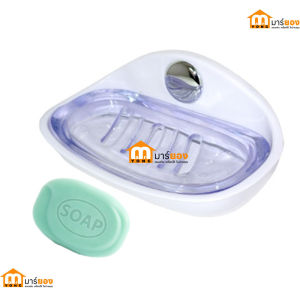 ที่วางสบู่ ELEGANCE PVC คุณภาพดี คละสี รุ่น EG183S สวยงาม ทันสมัย ทนทาน #ร้านมาร์ยอง