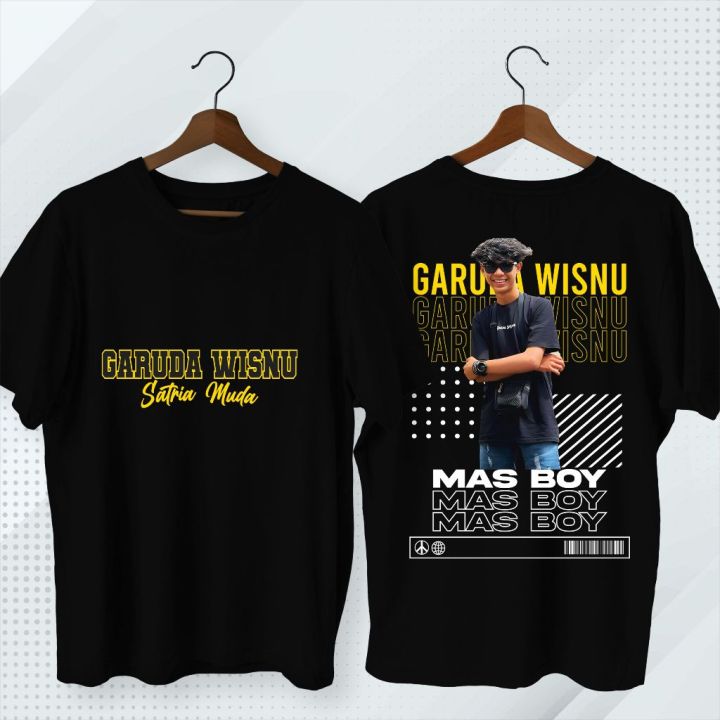 KAOS FANS MAS BOY GWSM GARUDA WISNU SATRIA MUDA PRIA  AESTHETIC PAKAIAN T SHIRT