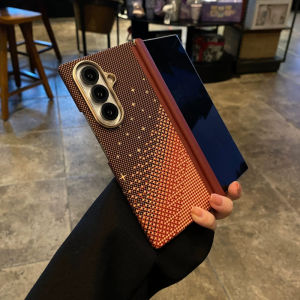 Case For Samsung Z Fold 7 6 5 Carbon Fiber Texture PC Magne Wireless Charging Cover Camera Lens Armor Shell Fold Screen Coque