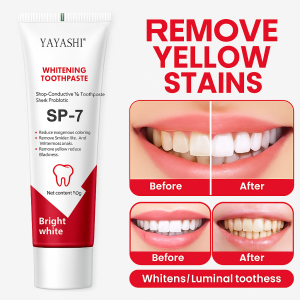SP 7 Probiotic Toothpaste Dental Care Toothpaste Freshens Breath Prevents Cavities Whitens Teeth And Protects Gums益生菌牙膏