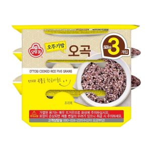 [Original] 오뚜기밥오곡 Ottogi Cooked Rice Five Grains (ข้าวธัญพืชเกาหลี) 210g