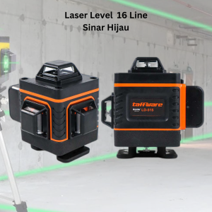 COD Laser Leveling level 4d 16 line komplit murah hilda sinar hijau / laser waterpass waterpas bangunan otomatis / Laser Tukang bangunan keramik digital meteran multifungsi level tingkat waterpas alat tukang canggih