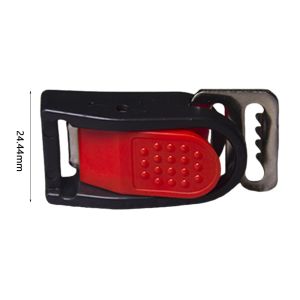 LUZMAR Universal Motorcycle Helmet Buckles Safety Lock Accessories PlasticMetal Chin Strap Speed Sewing Clip High Quality 9 Styles Bicycle Helmet Buckles