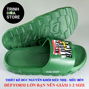 Dép nam nữ đôn đế tăng chiều cao big size quai ngang đúc nguyên khối siêu nhẹ siêu bền - Hàng chính hãng - TH227-2XR