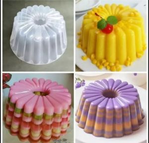 Cetakan Kue Bolu Kukus Polkadot / Cetakan Puding Agar Jelly Bentuk Polkadot Diameter 15 Cm Tinggi 10 Cm / Cetakan Bolu Ketan Hitam Viral