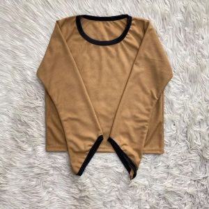 Elara Top Outfit l Atasan Knit Wanita Korean Lengan Panjang Basic Long Sleeve