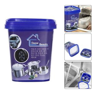 Hũ kem tẩy xoong nồi vật dụng thép không rỉ đa năng Hàn Quốc Đánh bay các vết ố cứng đầu làm bề mặt sáng bóng hộp 500Gr