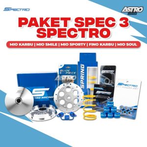 Spectro Paket Upgrade CVT Spec 3 Mio Karbu Mio Sporty Mio Smile Soul Fino Karbu Per Roller Mangkok