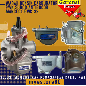 Wadah Cangkang Bensin Karburator Carbu Carburator PWK Sudco Anti Bocor Rembes Mangkok Bawah Karbu PWK 32 PWK32