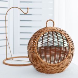 SZXBOGS Woven Rattan Basket Candy Snack Storage Mini Storage Basket Multi-Purpose Fruit Basket Home Storage