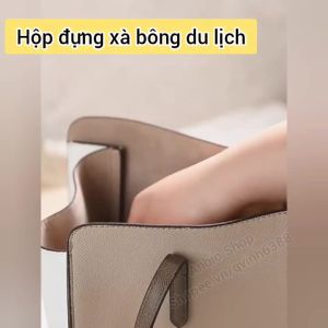 Hộp đựng xà bông cục mang theo du lịch công tác
