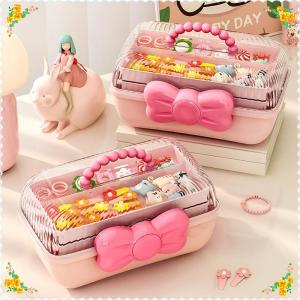 🔥【Special price】🔥🔥[ FLASH SALE ] Multi-layer Hairpin Organizer Cute Girl Jewelry Case Head Rope Headband Display Rack Childrens Hair Accessories Storage Box