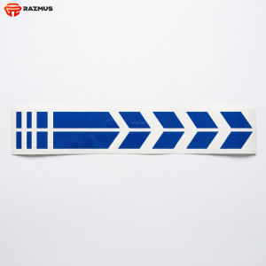 Motorcycle Fender Sticker Warning Arrow