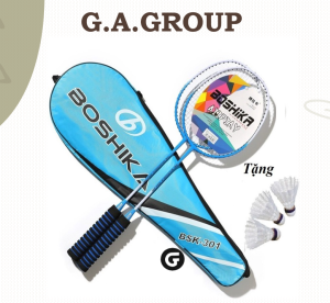 Combo set 2 chiếc vợt cầu lông tặng kèm 03 quả cầu lông giá học sinh sinh viên hàng đẹp chất lượng