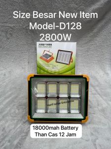 Original 2800w Portable Rechargeable Light IP66 Camping Solar LED Light Outdoor