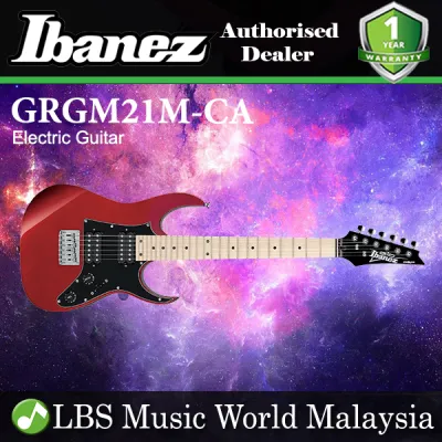 Ibanez GRGM21M Standard Basswood Body Electric Guitar - Candy Apple (GRGM 21M)