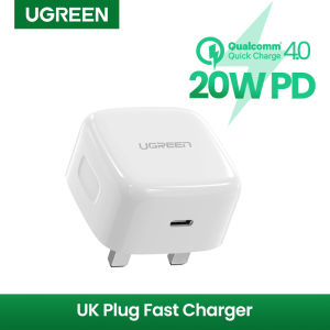 UGREEN 20W PD Fast USB Charger Quick Charge 4.0 3.0 Charger foriPhone 14 13 Pro Max iPhone 14 Plus iPhone 12 11 Pro Max  X XS XR 8 For IOS system (Safety Mark 210611-11 )