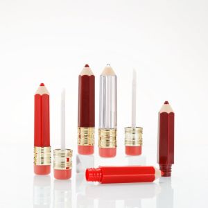 FAIRY 5ml Lipgloss Tube Mini Pencil Shape Refillable Bottles DIY Empty Cosmetic Containers Travel