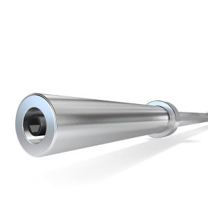 Thanh đòn tạ chất liệu thép mạ inox 1.8m + kẹp khóa - Onesport