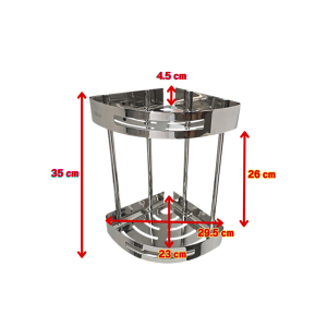 ชั้นวางของสแตนเลส  ชั้นวางของในห้องน้ำ  มีให้เลือกหลายรุ่น