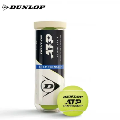 Dunlop ATP Championship Tennis Balls 3 Ball Can