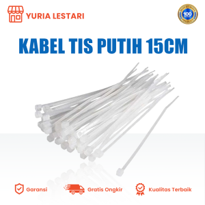 Kabel Tis 15 cm PUTIH Cable Ties Tie 150 mm