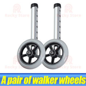 Walker for elderly Adult walker Cane Stainless steel walker Tungkod for senior With wheels and Seat【As a gift for the elderly】