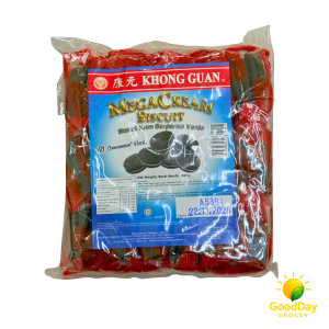 420g 18 packs Khong Guan Mega Cream Biscuit Biskut Krim Berperisa Vanilla Roti Halal
