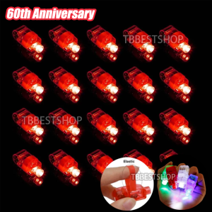 LED Finger Light for National Day decoration Glow Fairy lights Colour Bar Dance Mood Decor lights Festival Kid for Birthday Party Concert Props light