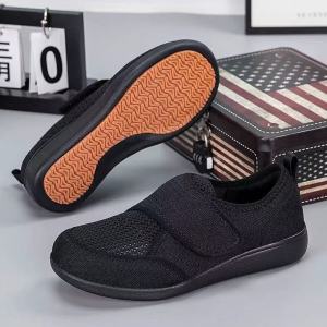 Loose Women Diabetic Shoes Wide Feet Swollen Elderly Walking Shoes Hallux valgus Adjusting Soft Comfortable Lightweight Mom Women Shoes Size 35-44