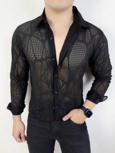 ĐẸP ĐỘCLẠ ... KHÔNG ĐỤNG HÀNG ANH EM HÃY GHÉ NGAY QCSHOP DINH MỘT EM ÁO SƠ MI LƯỚI THÔI NÀO ĐẢM BẢO ĐẸP Ạ! SML14SML19SML22